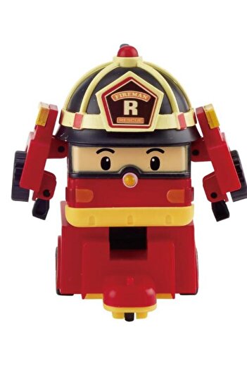 Neco Poli Car Zr915 Quick Transforming Mini Rescue Set of 6-24