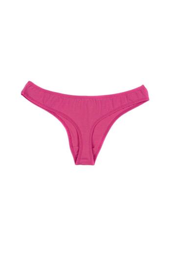 Nicoletta Women's Panties Thong 7 Pack Lycra Orange
