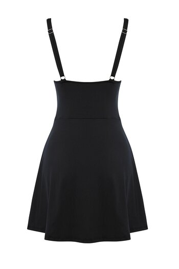 SAILOR moda Swimsuit with Gathered Front Skirt