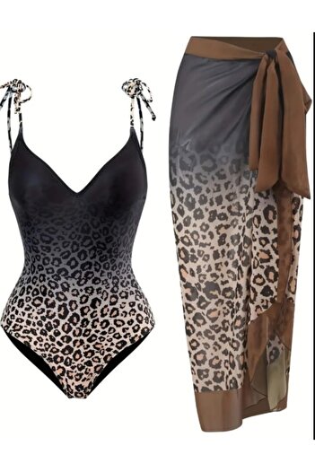 G&H UNDERWEAR Σετ μαγιό Leopard