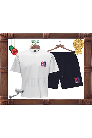 HOFFNUNG Full Shorts Printed Cfu T-Shirt with Shorts - Bottom Top Double Set
