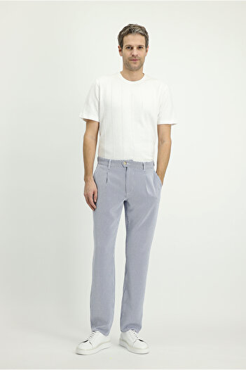 Kiğılı Regular Fit Lycra Canvas/ Chino Pants