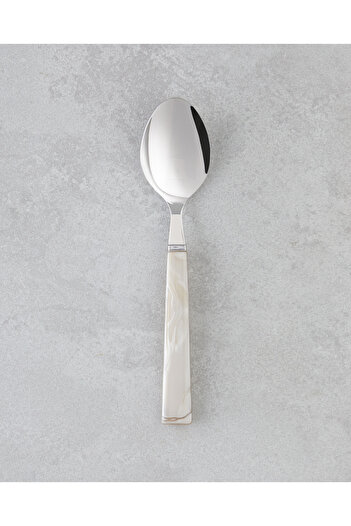 English Home Diego 18/10 Stainless Steel Fork Spoon Knife Set. 18 Pieces for 6 People Beige