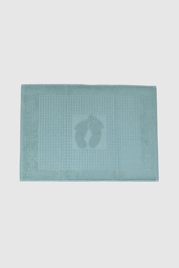 birizmoda Зимовий м'який рушник для ніг - килимок для ванної кімнати 50x70 - Aqua