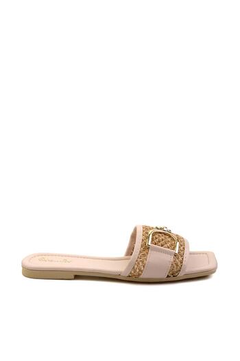 Bambi Mink Beige Women's Slippers K 04101000116