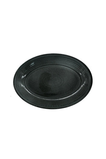 AKDC -Ceramic Deep Oval Plate 1307011