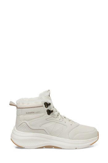 Kinetix Γυναικείο ψηλό αθλητικό παπούτσι WARBEL PU KRK HI W 4PR Ecru