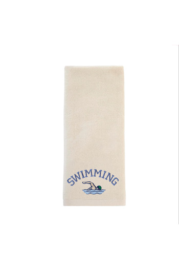 Ursa Swimming Text Embroidered Swimming Sports Activity Towel 50X90