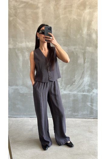 bymaestro woman Women's Modal Fabric Vest Pants Set