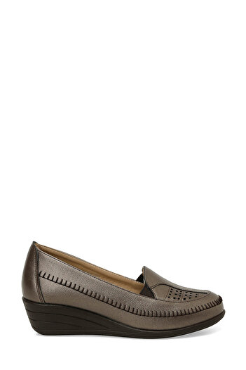 Polaris 164077.Z5Fx Bronze Women's Filled Heel Shoes