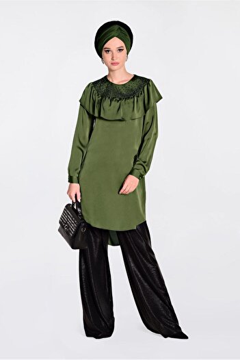 Alvina Bead Detailed Tunic 4201