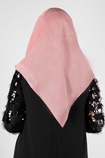Alvina ALVINA 8126 Model Parili Banded Scarf