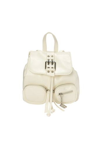 BATA Faux Leather Buckle Backpack 2