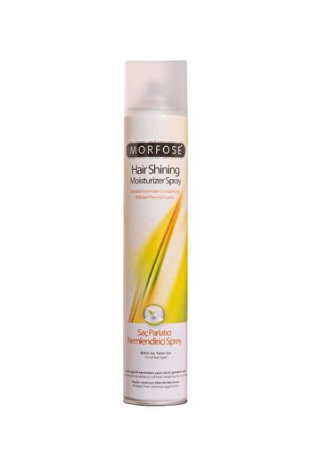 Morfose Morfose Hair Shining Moisturizer Spray 400ml - Lightweight Conditioning for All Hair Types