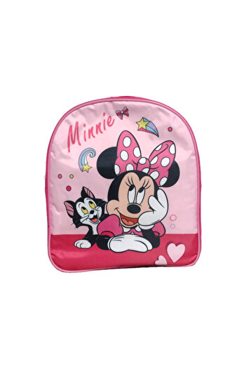 Minnie Mouse Backpack, 30x26x10 cm, multicolor, adjustable and padded straps, Minnie Mouse