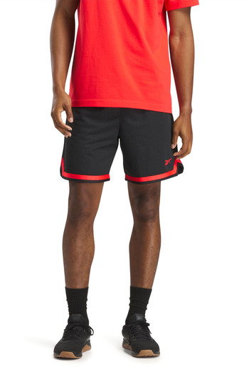 Reebok Basketball Transit Black Men's Shorts