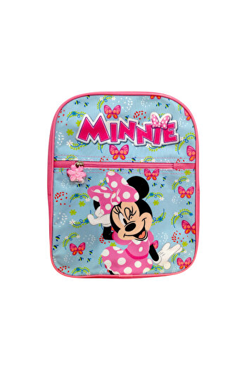 Minnie Mouse Backpack with one main compartment and pocket, 30x8x23 cm, multicolor, Minnie Mouse