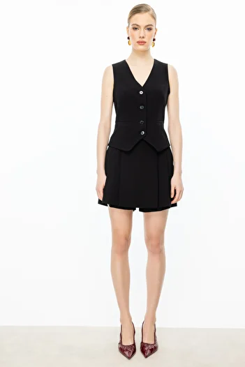ON TRİKO Sleeveless Buttoned Vest 54900-25