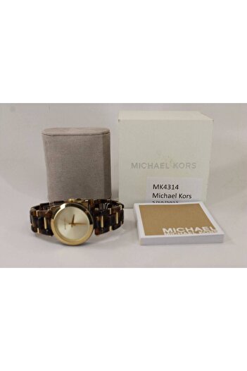 Michael Kors Delray Watch for Women - Analog Acetate Band - MK4314