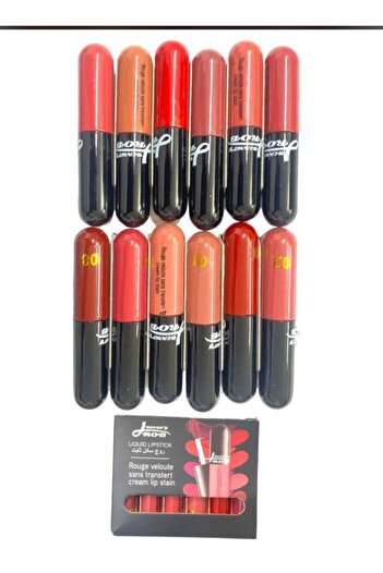 unbranded Drop Beauty Lipstick Set with 12 Multicolor Shades
