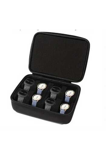 zyc Luxury Durable 8 Digit Portable Watch Box - Case