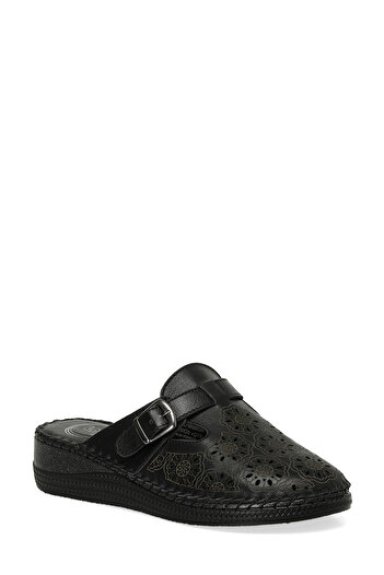 Polaris 5 Nokta 105500 .Z5Fx Black Women's Wedge Heel Slippers