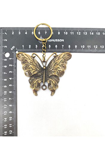 BONCADAS Keyring with Butterfly Figure