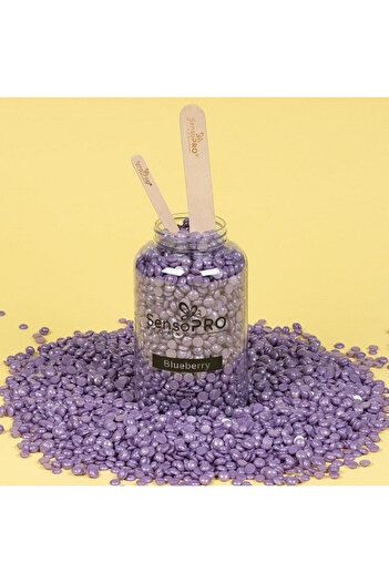 SensoPRO Milano Granule pro elastickou epilaci, SensoPro, Premium, Borůvka, 400 g