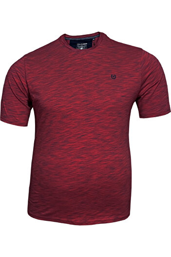montecarlo Large Size Flared Lycra Combed Cotton T-Shirt
