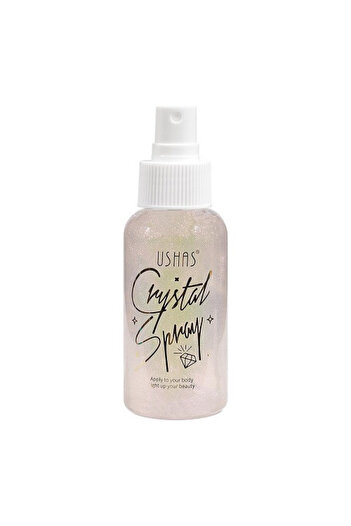 Ushas Sprejový iluminátor de corp, Ushas, ​​Crystal, 01, 80 ml