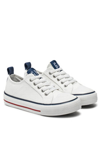 GAP adidași pentru băieți HOUSTON_CVS WHITE GAL001F5TYWHITGP alb