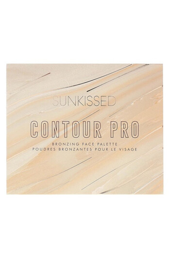 Sunkissed Contour palette with bronzing powders, Contour Pro Bronzing, 7 colors