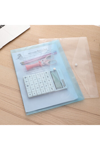 Deli File Bag LIGHT BLUE E5505