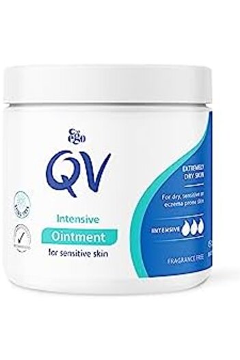 Qv Full Body Ointment, Moisturizer and Soothing for Sensitive, Dry, and Combination Skin, 450 Grams