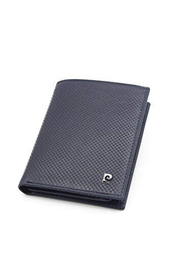 Pierre Cardin Navy Blue Leather Men's Wallet 2835L5X