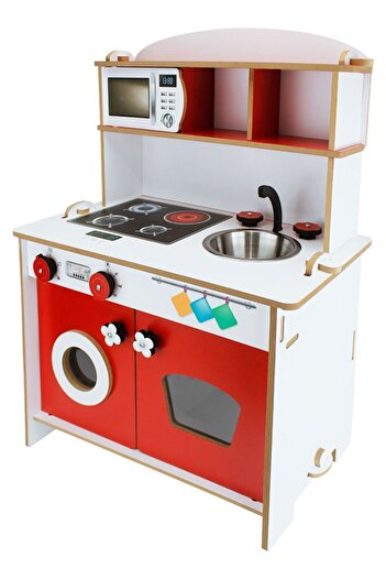 Toysilla Wooden Children's Play Kitchen