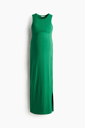 H&M MAMA Ribanalı Viskoz Elbise