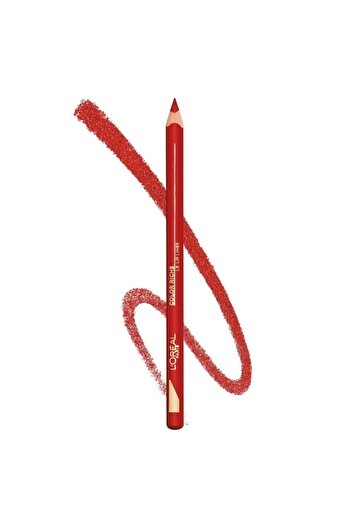 L'Oreal Paris Creion de Buze, Loreal, Color Riche Lip Contour, 297 Red Passion, Rosu, 1,2 g