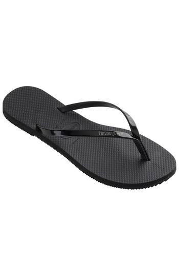 Havaianas Black Metallic Women's Slippers
