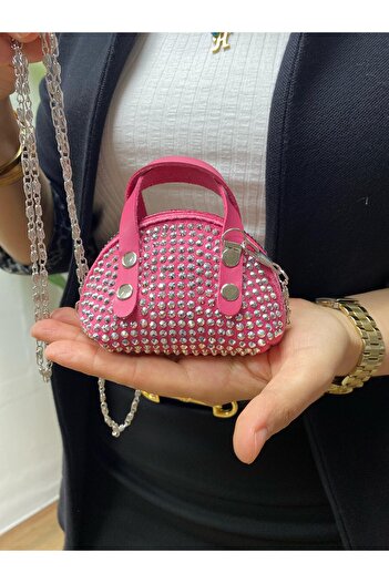 H&D COLLECTİON Stoned Mini Crossbody and Handbag Very Useful Stylish