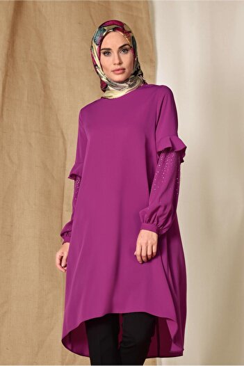 Alvina Stone Detail Tunic with Arms 4858