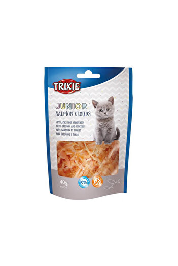 Trixie Junior Salmon Clouds with Salmon & Chicken Cat Treat - 40 g