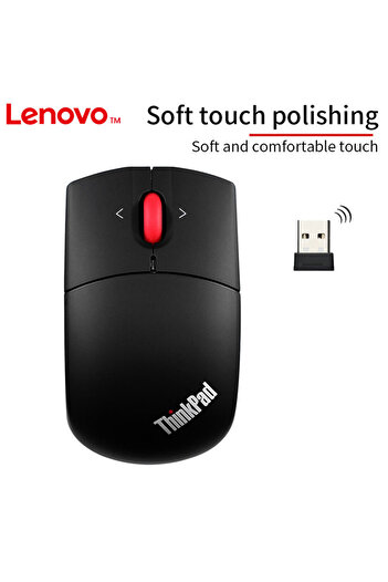 Choice black Wireless Mouse Lenovo ThinkPad Wireless Laser Mouse Office Mouse Black