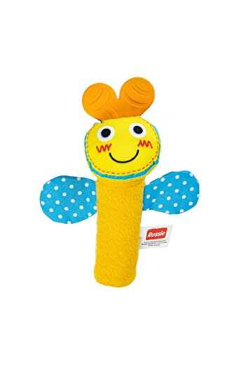 Biba Hışırtılı Sık Sık Arıcık Diş Kaşıyıcı Ve Çıngıraklı Topum 13 Cm 2'li Set