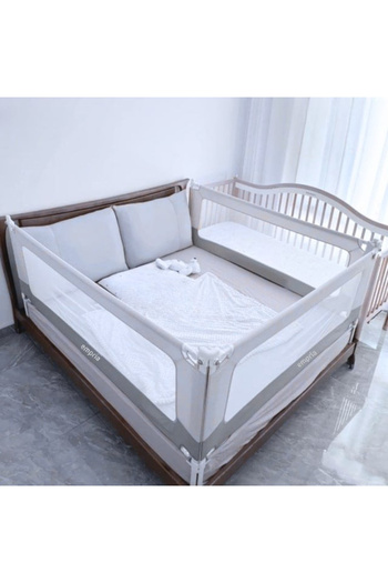 Empria Children's Bed Guardrail, Sliding, Adjustable Height between 70.5 and 89 cm, Width 160 cm
