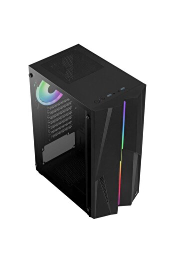 AEROCOOL Carcasa Aerocool Mecha, Mid Tower (Negru)