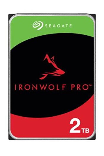 Seagate HDD Server Seagate Ironwolf Pro NAS, 2TB, 256 MB, 7200 RPM, SATA III, 3.5"
