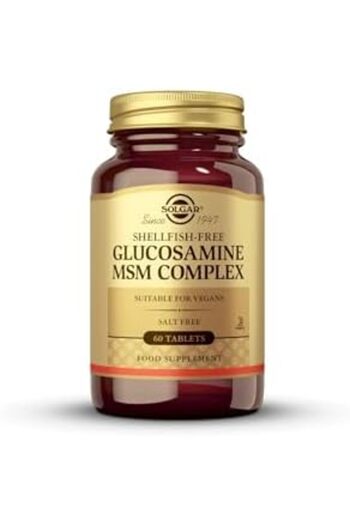 Solgar Solgar Triple Strength Glucosamine Chondroitin Msm (Shellfish-Free), 60 Tablets