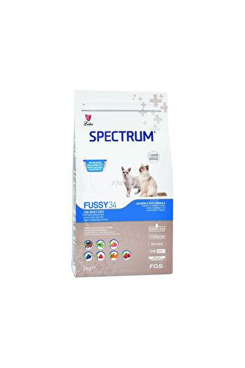 Spectrum Spectrum Fussy 34 Adult Dry Cat Food - 2 kg