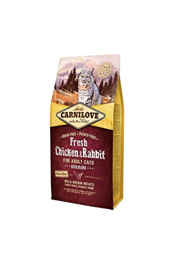 Carnilove Carnilove Adult Cat Fresh Chicken & Rabbit 6kg
